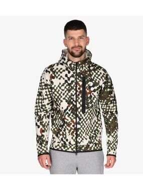 Nike Sportswear Tech Fleece Mens Full-Zip Hoodie Rough Green Camo, Sz. Small